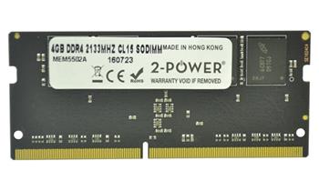 2-Power 4GB PC4-17000S 2133MHz DDR4 CL15 Non-ECC SoDIMM 1Rx8 ( 1,2V DOŽIVOTNÍ ZÁRUKA)