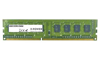 2-Power 8GB MultiSpeed 1066/1333/1600 MHz DDR3 Non-ECC DIMM 2Rx8 ( DOŽIVOTNÍ ZÁRUKA )