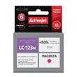 ActiveJet inkoust Brother LC-123 / LC-125 Magenta, 10 ml, AB-123MN