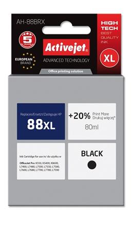 ActiveJet inkoust HP 9396 Large Black ref. no88, 80 ml AH-396