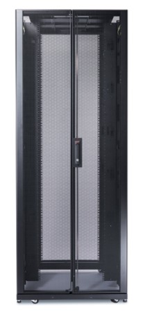 APC NetShelter SX 42U o šířce 750 mm a hloubce 1 200 mm bez bočnic, bez dveří, černá