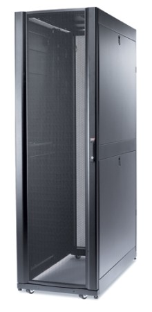 APC NetShelter SX 48UX600X1200 černý, s boky a dveřmi