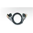 ATEN int.kabel pro KVM USB, DVI, audio, 1.8m pro CS1764