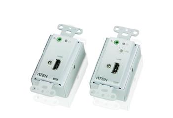 ATEN VE806-AT-G HDMI Over Cat 5 Extender Wall Plate W/EU ADP