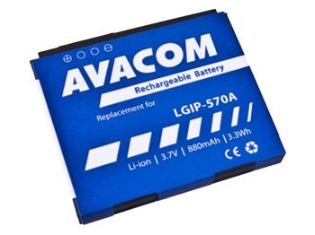 AVACOM Náhradní baterie do mobilu LG KP800 Li-Ion 3,7V 880mAh (náhrada LGIP-570A)