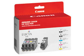Canon cartridge PGI-9 PBK/C/M/Y/GY/Multipack/ 5x14ml