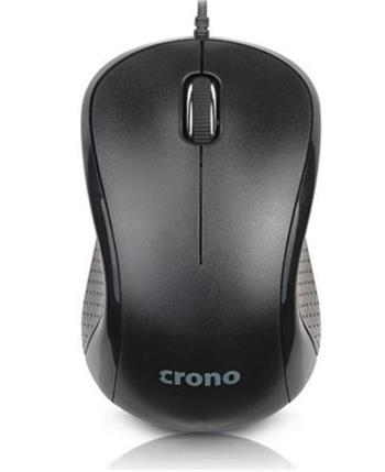 Crono OP-633 optická myš, černá, USB,DPI 1000
