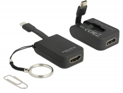 Delock Adaptér USB Type-C™ na HDMI (DP Alt Mód) 4K 30 Hz - klícenka