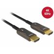 Delock Aktivní optický kabel HDMI-A samec > HDMI-A samec 4K 60 Hz 100 m