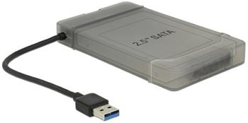Delock Converter USB 3.0 Type-A male > SATA 6 Gb/s 22 pin with 2.5” Protection Cover
