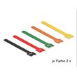 Delock Hook-and-loop fasteners coloured L 150 mm x W 12 mm 10 pieces