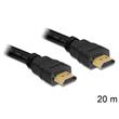 Delock Kabel High Speed HDMI with Ethernet – HDMI A samec > HDMI A samec 20 m