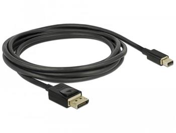 Delock Kabel Mini DisplayPort na DisplayPort 8K 60 Hz 2 m DP 8K certifikovaný