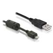 Delock kabel USB 2.0 konektor A samec/ micro-USB A samec délka 1m