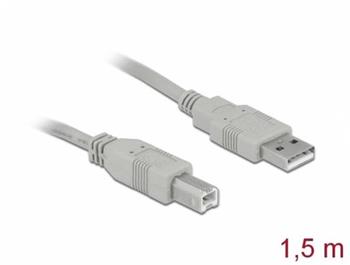 Delock Kabel USB 2.0 Typ-A samec > USB 2.0 Typ-B samec 1,8 m