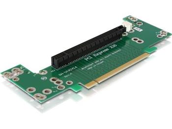 Delock Riser Card PCI Express x16 pravoúhlý 90° vkládání vlevo 2U