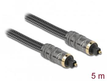 Delock Síťový kabel M12, 8 pin, s kódováním X, na zástrčku RJ45, PVC, 10 m