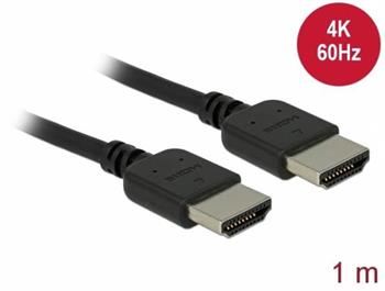 Delock Ultra vysokorychlostní HDMI kabel, 48 Gbps, 8K 60 Hz, 1 m