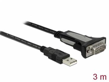 Delock USB 2.0 1 x sériový RS-232 adaptér 3 m