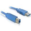 Delock USB 3.0 kabel A samec/ B samec délka 1,8 m