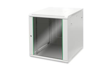 DIGITUS 12U nástěnná skříň, Dynamic Basic 638x600x600 mm, barva šedá (RAL 7035)
