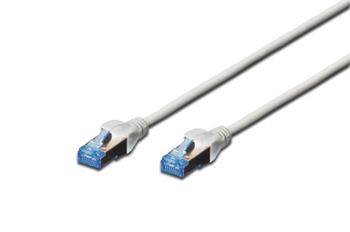 Digitus CAT 5e F-UTP patch cable, PVC AWG 26/7, length 3 m, color grey