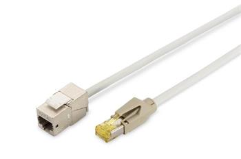 Digitus Consolidation-Point Cable, DRAKA UC900, HRS TM31 CAT 6A Keystone Module, 5 m, color grey