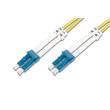 DIGITUS Fiber Optic Patch Cord,, LC (APC) to LC (UPC), Singlemode, OS1, 09/125 µ, Duplex, Length 1m