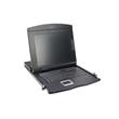 Digitus Modular console with 17" TFT (43,2cm), 8-port KVM & Touchpad, russian keyboard