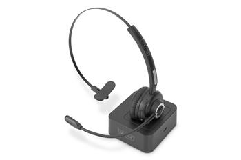 DIGITUS náhlavní souprava Bluetooth do uší s dokovací stanicí