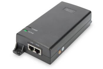 DIGITUS PoE Ultra Injector, 802.3at, 10/100/1000 Mbps Output max. 48V, 60W