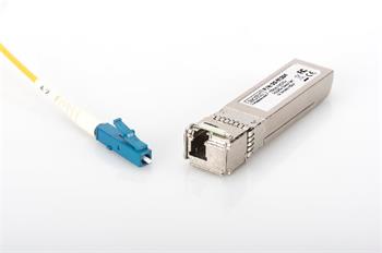 Digitus SFP+10 Gbps Bi-directional Module, Singlemode 10km, Tx1270/Rx1330, LC Simplex Connector, with DDM feature