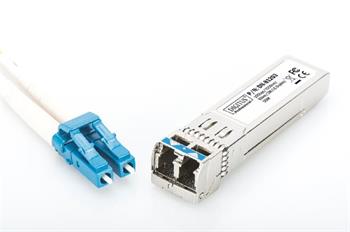 Digitus SFP+ 10 Gbps Module, Singlemode, 1550nm, 80km LC Duplex Connector, with DDM feature