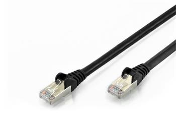 Ednet Patch kabel, CAT6, RJ45 samec/samec, 3,0 m, S-FTP, AWG 27/7, LSZH, černý