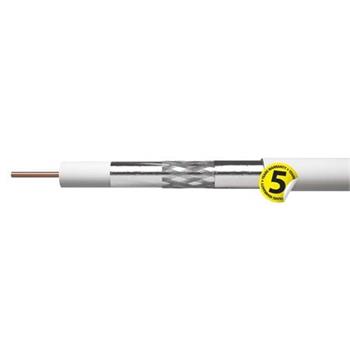 Emos koaxiální kabel CB113, vnitřní, 6.8mm, měď. drát, 250m, cívka