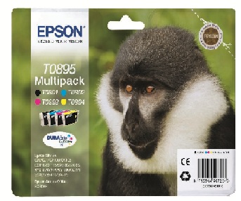 EPSON cartridge T0895 (black/cyan/magenta/yellow) multipack (opice)