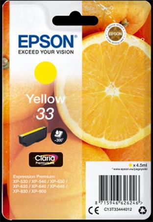 EPSON cartridge T3344 yellow (pomeranč)