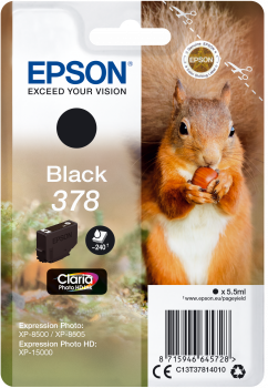 EPSON cartridge T3781 black (veverka)