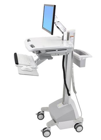 ERGOTRON StyleView® Cart with LCD Arm, Powered, po