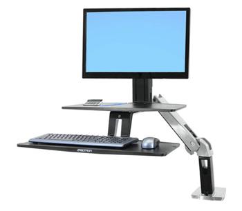 ERGOTRON WorkFit-A with Suspended Keyboard, HD, 5"