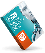 ESET Family Security Pack 4 zariadenia + update na 18 mesiacov - elektronická licencia