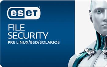 ESET File Security pre Linux/BSD pre 1 server - predĺženie o 2 roky
