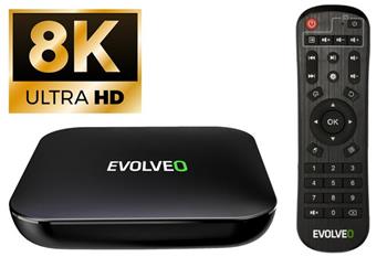 EVOLVEO MultiMedia Box C4, 8K Ultra HD multimediál