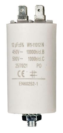 Fixapart W1-11012N - Kondenzátor 450V + Zem Produktové Označení Originálu 12.0uf / 450 v + earth