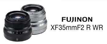 Fujifilm FUJINON XF35mm F/2 R WR - Black