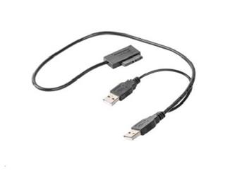 GEMBIRD CABLEXPERT Kabel externí adaptér USB na Slim SATA SSD, DVD