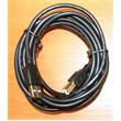 GEMBIRD Kabel USB A-B 1,8m 2.0 HQ Black, zlacené kontakty