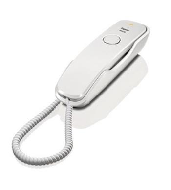 Gigaset DA210 - standardní telefon bez displeje, barva bílá