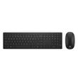 HP Bezdrátová klávesnice a myš HP Pavilion 800 - černá - anglická