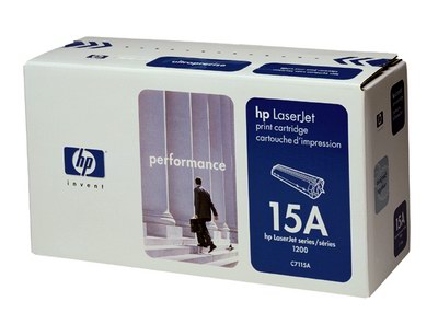 HP C7115A Toner 15A pro LJ 1200, 1220, 1000w, 33x0MFP, (2500str), Black